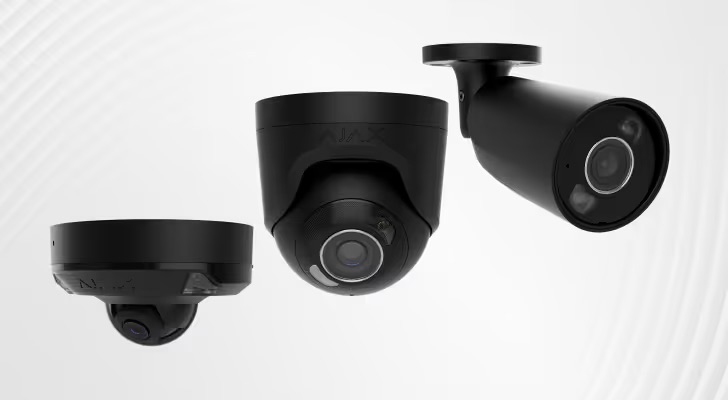 differentes types de caméras de contrôle d'accès et de vidéosurveillance